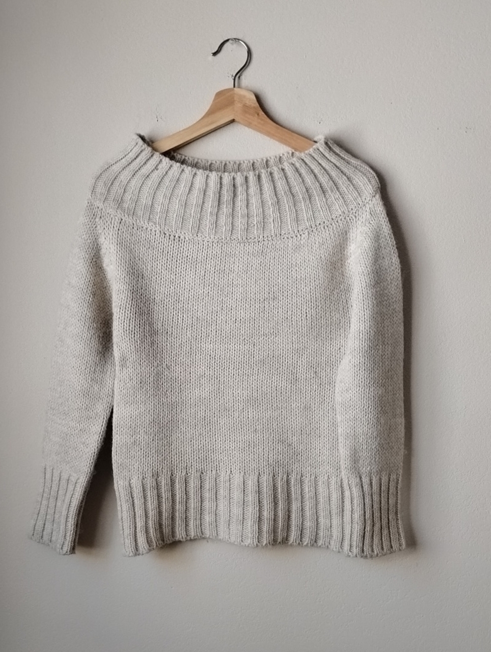 🍁🍂 Zara Size S Acrylic & Wool & Alpaca Blend Cream Turtleneck Sweater